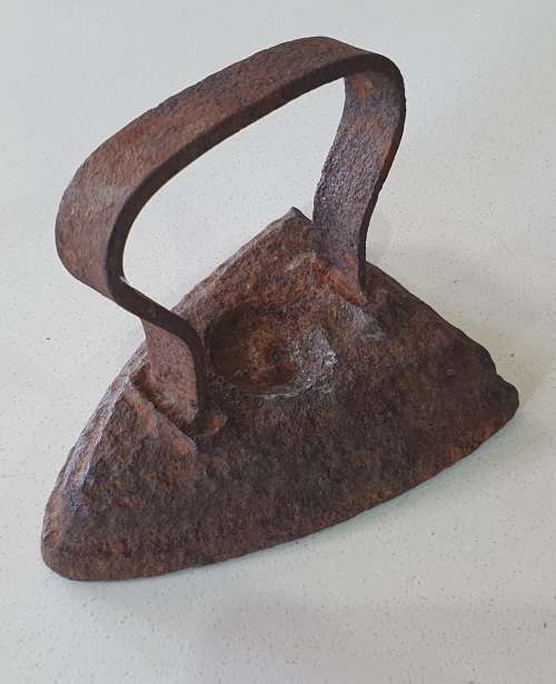 Appliances Vintage cast iron, coal stove clothing Sad Iron as per