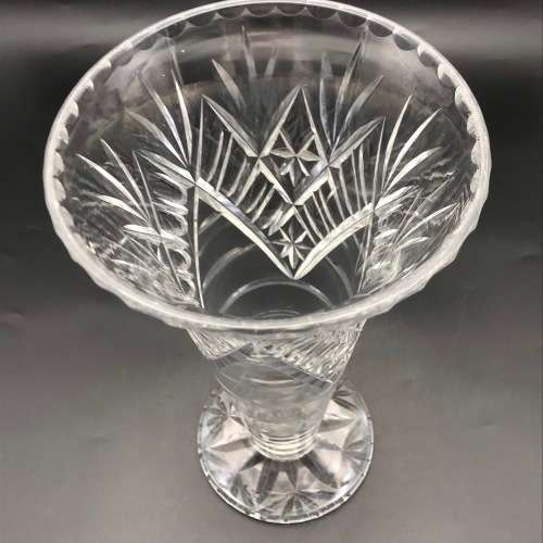 Vases Early Tall `b Corbett` CutCrystal Vase was listed for R695