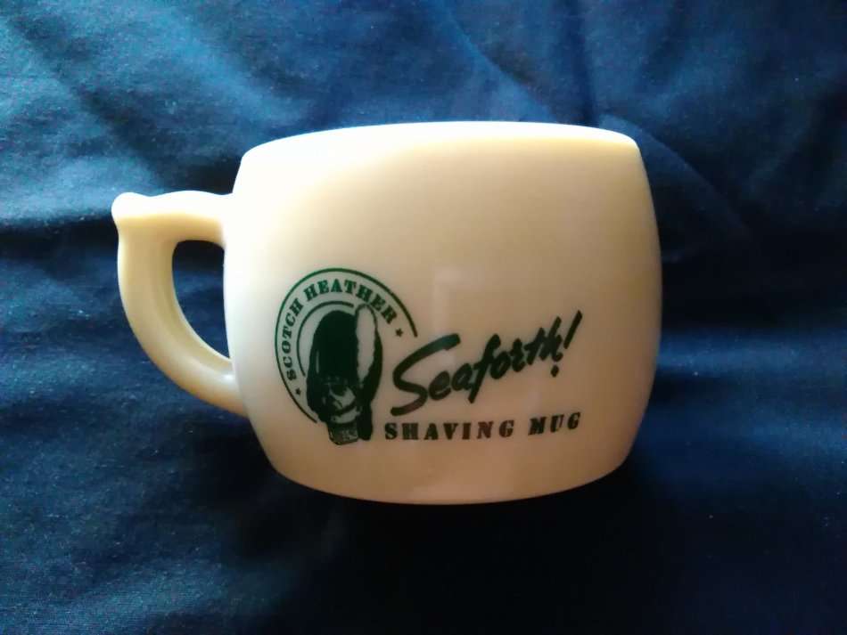 Other Antiques & Collectables Shaving mug SEAFORTH Scotch Heather as