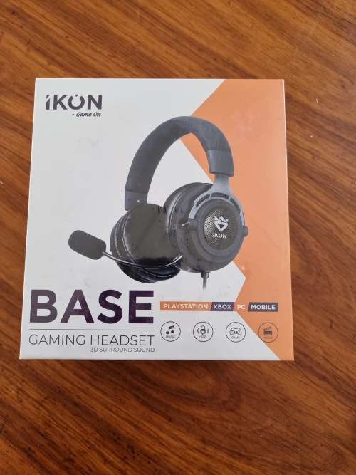 Speakers iKon Base Gaming Headset was listed for R100.00 on 11 Sep at