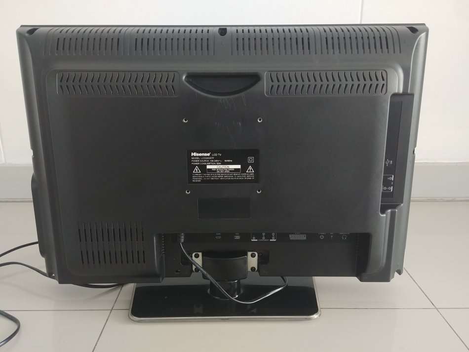 Televisions HiSense 24" LCD TV LCD24V87P NO RESERVE was sold for