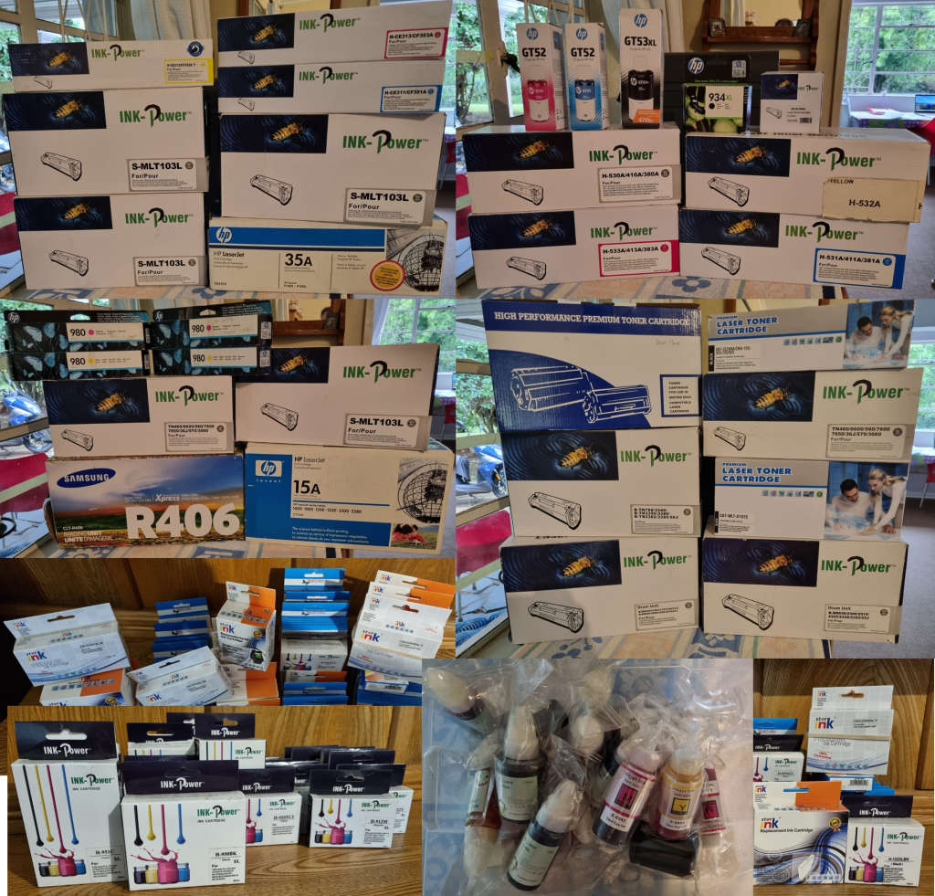 Ink Cartridges - MASSIVE INK AND TONER STORE STOCK FOR SALE, VALUE ...