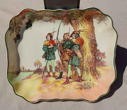 English Porcelain - RARE (1914-1967) ROYAL DOULTON ROBIN HOOD UNDER THE ...