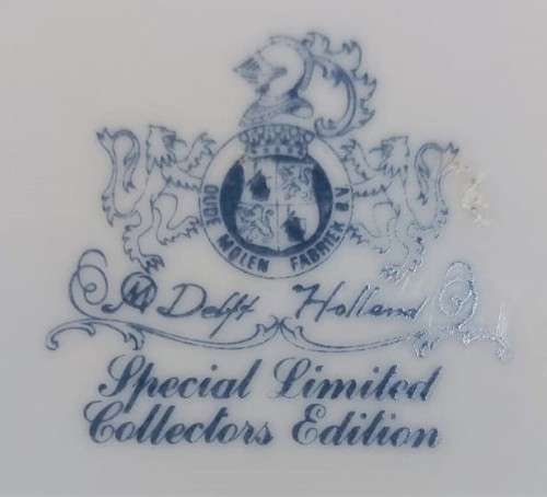 Dutch Porcelain - LOVELY DELFT HOLLAND 1950S OUDE MOLEN FABRIEK BV ...