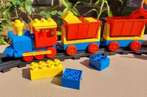 LEGO Set 2700-1 Train Set (Freight) (1983 Duplo > Trains