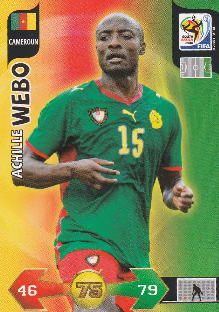 Trading Cards - FIFA 2010 World Cup Adrenalyn XL - Cameroon 2 cards for ...