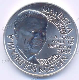 2008_Norway_Mandela_Silver_1_oz_90th_Birthday_Coin_ob