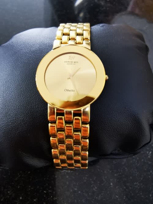 Men's Watches - Raymond Weil Othello 18k Gold **RARE** was listed for ...