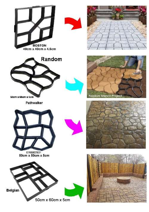 Paving & Decking Paving Stencils was sold for R495.00 on 1 Oct at 17