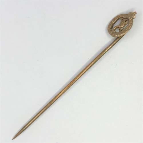 South African Army - SA Signal corps gold tie pin - weighs 1.0grams for ...