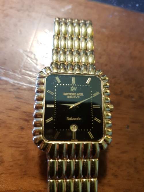 Raymond weil nabucco best sale gold