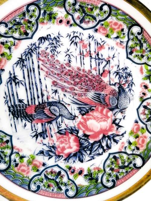 Oriental Porcelain Vintage Yamaguchi Japan Imperial Imari Ware