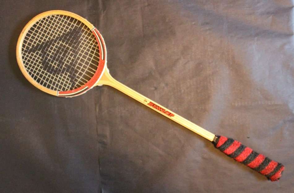 Rackets Vintage Dunlop Warwick Wood Frame Squash Racquet for sale in