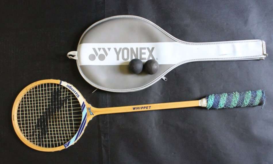 Rackets Vintage Slazenger Wooden Whippet Squash Racquet was listed