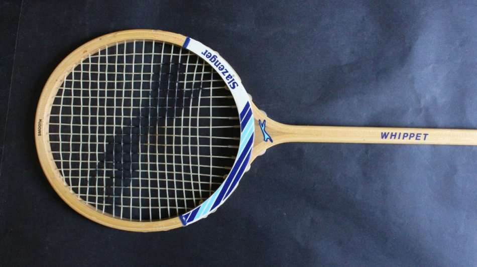 Rackets Vintage Slazenger Wooden Whippet Squash Racquet was listed