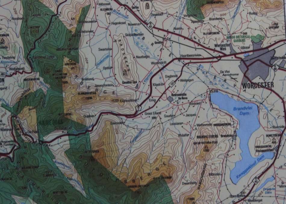 Maps - 1: 250 000 Scale South Western Cape 2000 Special ...