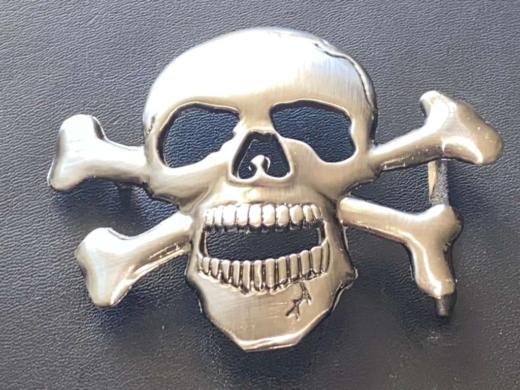 Belts & Belt Buckles METAL SKULL BELT BUCKLE for sale in Cape Town