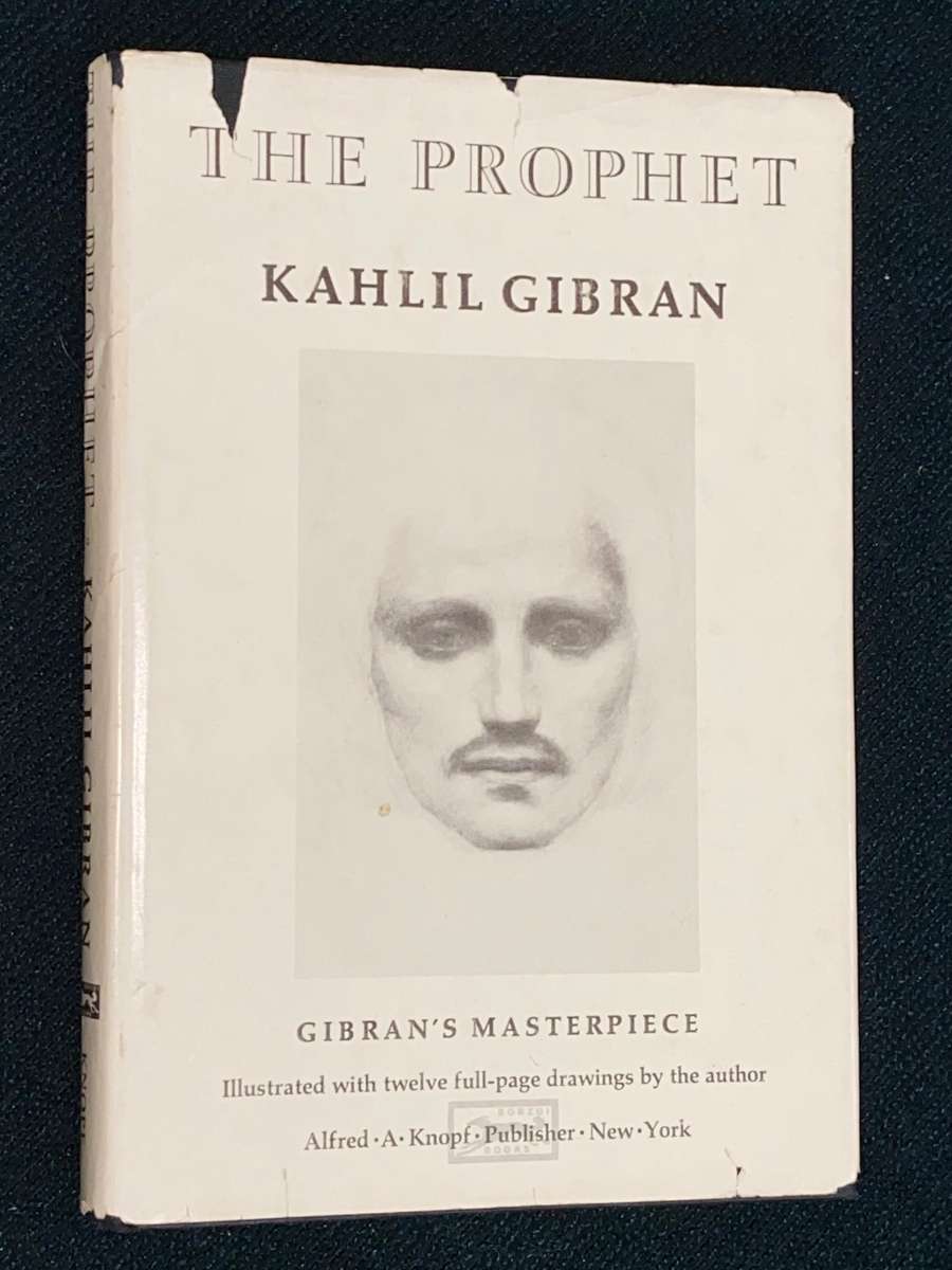 Classic Fiction - THE PROPHET BY KAHLIL GIBRAN 1970 US EDITION for sale ...