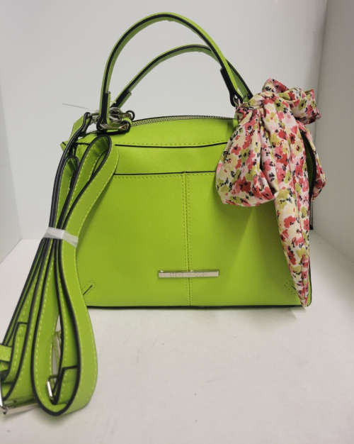 Steve Madden Neon Green Bparker Crossbody Bag w/Scarf, on Trend New With  Tags