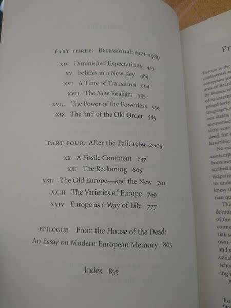 History Politics Postwar A History Of Europe Since 1945 By Tony Judt Was Listed For R250 00 On 9 Jan At 23 16 By Fireproof 92 In Robertson Id 448522150