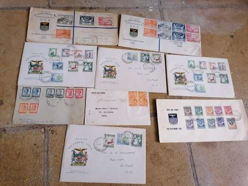 Bulklots and Thematic Collections - Rhodesia first day covers Not ...