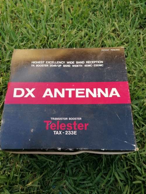 Boosters, Extenders & Antennas Vtg TRANSTAR TV TAX233E PX Antenna
