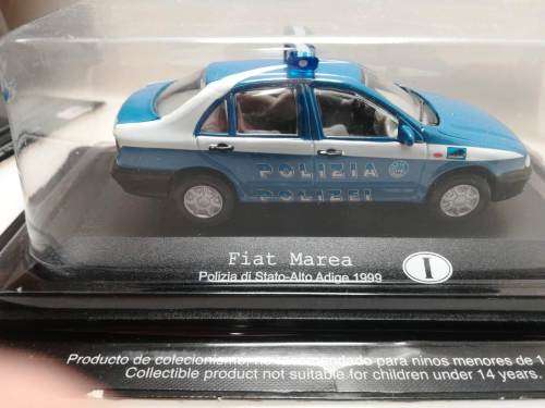 Die cast 1/43 model car police Fiat Marea 1999 Italy