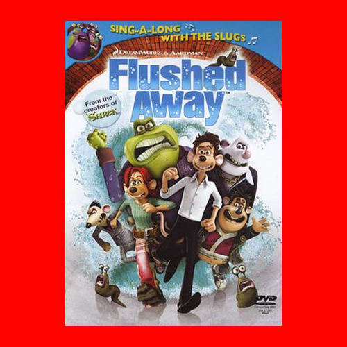 Movies - DVD - FLUSHED AWAY. SING ALONG WITH THE SLUGS - REGION 2 ...