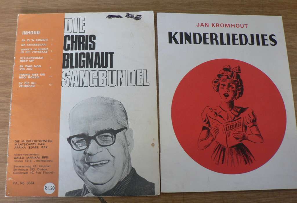 Afrikaans Non-Fiction - Pragtige Afrikaanse bladmusiek x 2 bundels for ...