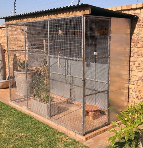 Other Garden Structures & Shade Aviary Bird cage walk in Cage was