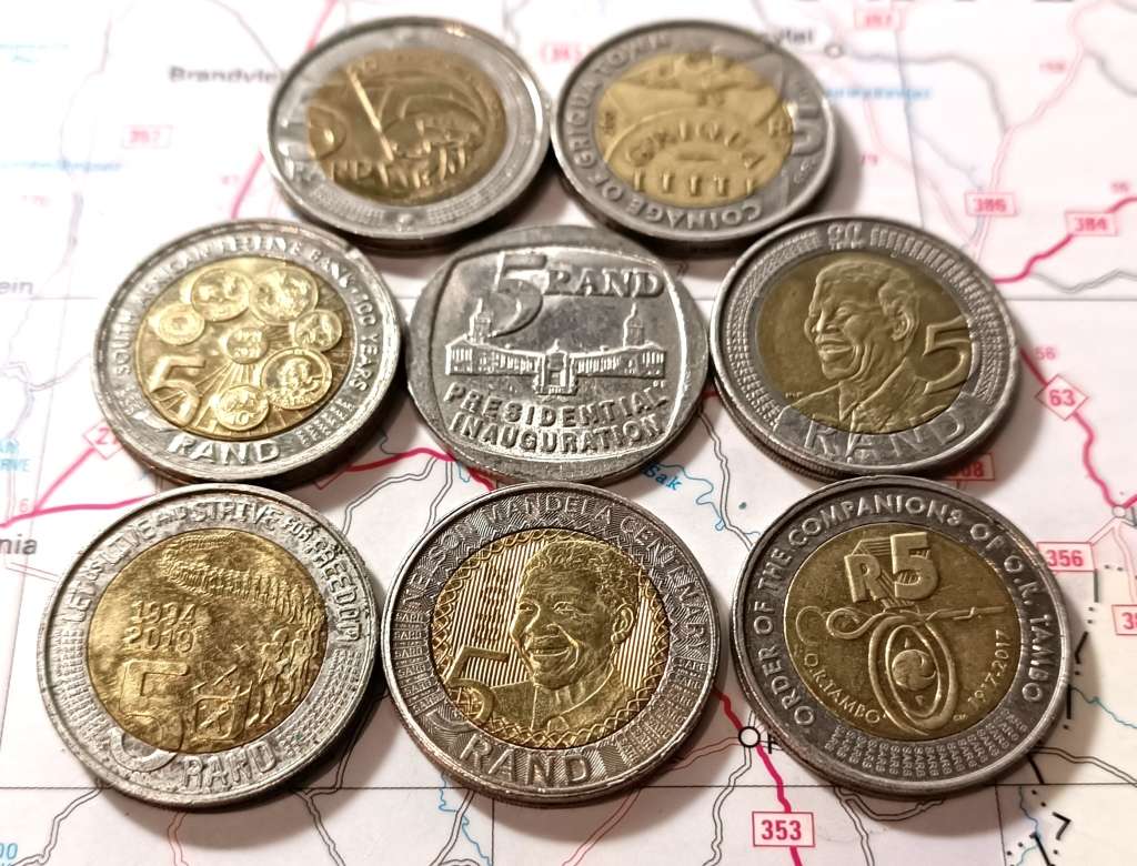 Special Circulation & Commemorative Coins - RSA 8 COMMEMORATIVE COINS ...