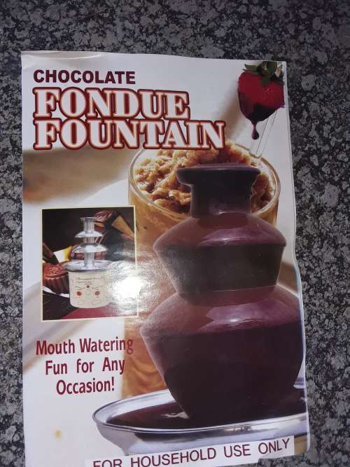 Other Kitchen Tools Bar.one CHOCOLATE FOUNTAIN was listed for R500.00