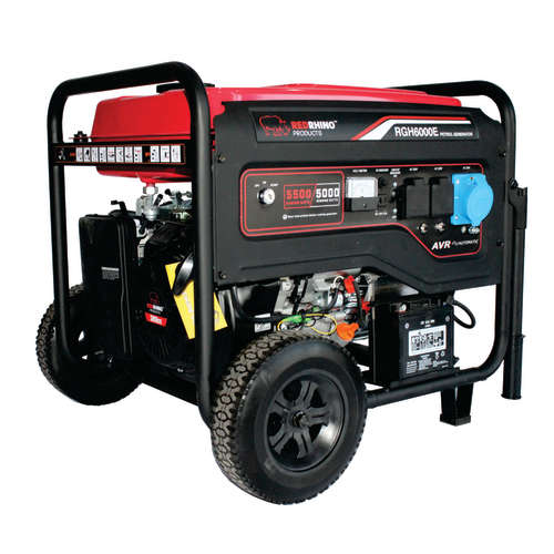 Home Generators Red Rhino 5.5kW Petrol Generator 6.8KVA was