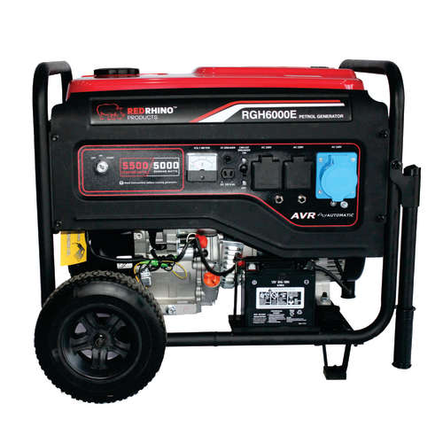 Home Generators - Red Rhino - 5.5kW Petrol Generator - 6.8KVA was ...