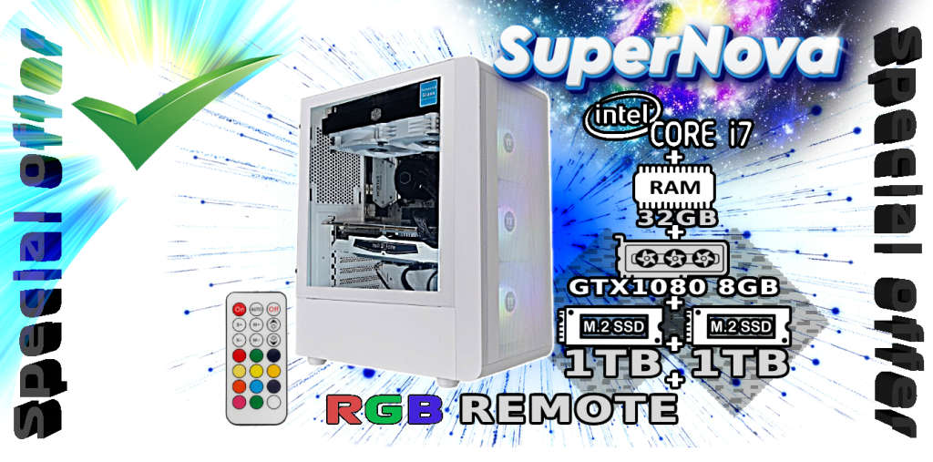PC Desktops & All-in-Ones - Core i7 SUPERNOVA | Nvidia | WATERCOOLED ...