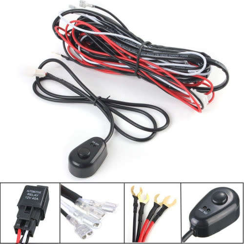 Spot U0026 Fog Lights - Universal Wiring Harness Kit Off