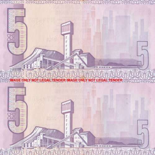 GPC de Kock *** GPC DE KOCK Consecutive R5 Notes *** SET072 was