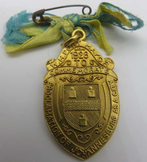 Commemorative SA Union Proclamation of Johannesburg as a City Set