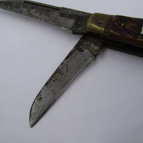 Tools & Knives - Vintage Henry Boker 3 blade pocket knife - well used ...