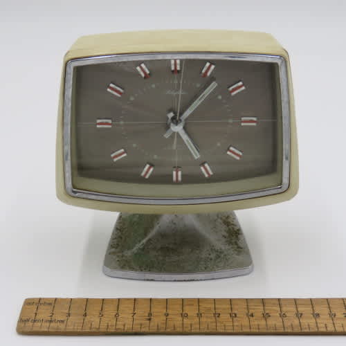 Alarm & Travel Clocks - Vintage Rhythm alarm clock - Working for sale ...