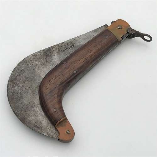 Knives & Daggers - Vintage Whitby Foreign Bill hook pruning knife was ...