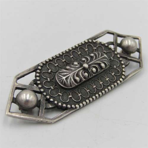 Brooches - Vintage Candida sterling silver brooch by Joe Calafato for ...