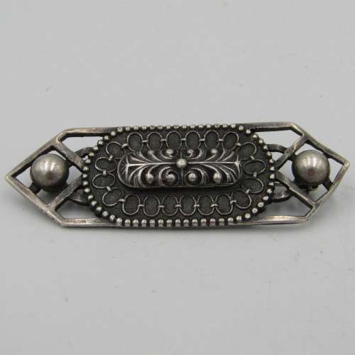 Brooches - Vintage Candida sterling silver brooch by Joe Calafato for ...