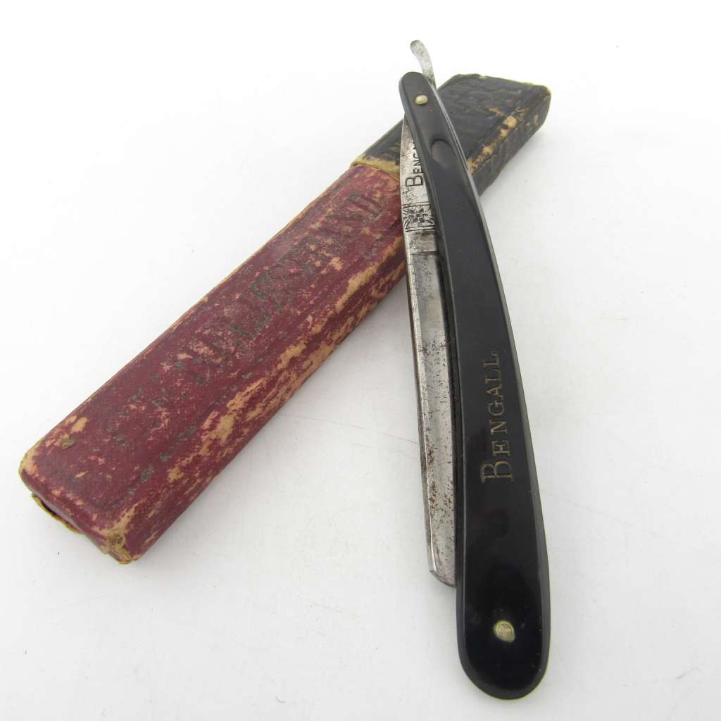 Razor Blades - Vintage Cadman and Sons Bengall cut throat straight ...