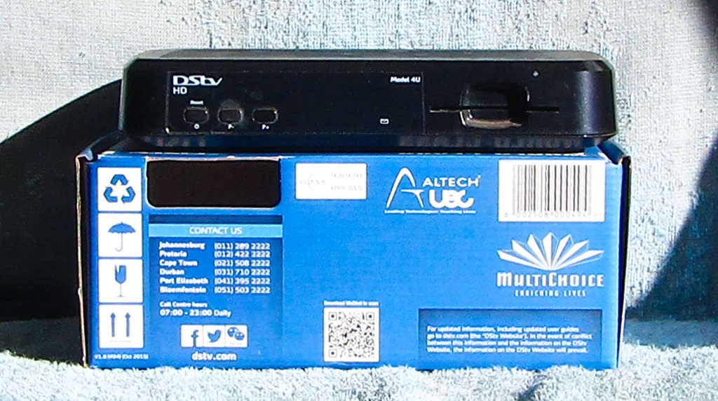 DSTV Decoders - DSTV Decoder HD Model 4U was sold for 299.00 on 10 Jul ...