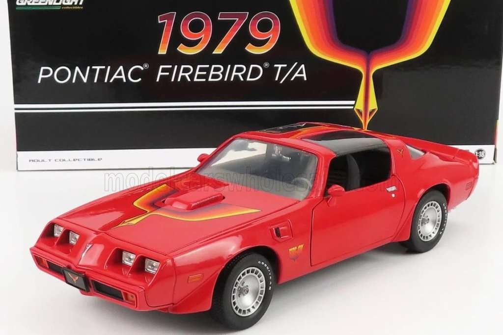 Models - Pontiac Firebird Trans-am Vse - Dark Orange - (greenlight 1 18 