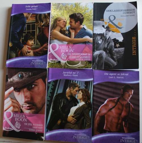 Afrikaans Fiction - 6 x Afrikaanse Mills & Boon was sold for R120.00 on ...