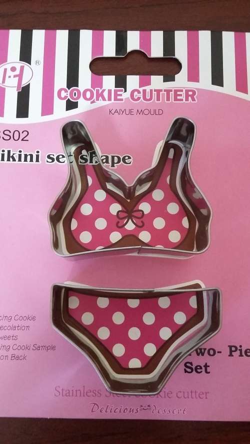 Cookie Cutters Bikini Metal Cookie Cutter Set Was Sold For R35 00 On 19 Apr At 12 17 By Lamay