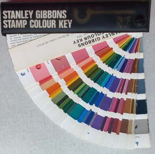 Stamp Color Key Other Accessories - STANLEY GIBBONS STAMP COLOUR KEY GUIDE - 1979 ...