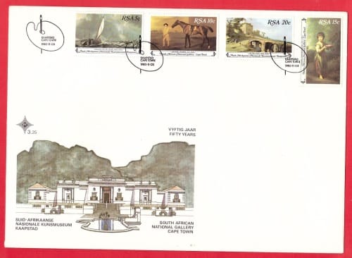 Republic of South Africa - SA Large FDC - 3.25 Fifty Years South ...